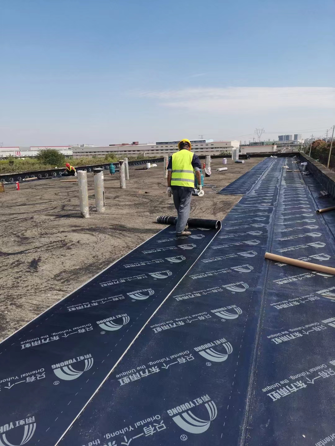 马尾屋面防水