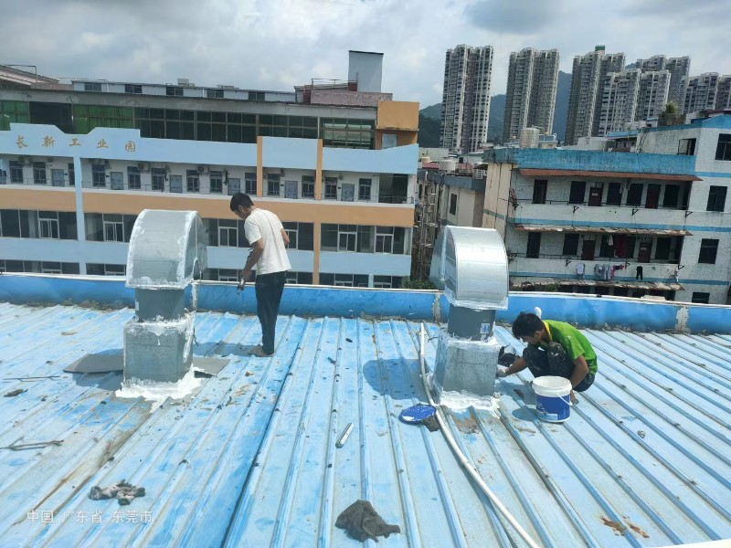 马尾钢结构屋面涂料维修方法